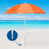 Sombrilla de playa antiviento anti-UV 180 cm Girafacile Prometeo 