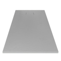 Plato de ducha a ras de suelo rectangular de resina 160x80 Stone 