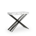 Consola mesa comedor extensible 90 x 40 - 300 cm diseño mármol Diago Marble Oferta