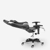 Silla ergonómica para juegos de oficina con cojines de reposabrazos ajustables Adelaide Descueto