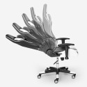 Silla ergonómica para juegos de oficina con cojines de reposabrazos ajustables Adelaide Modelo