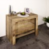 Mesa de comedor consola de madera extensible 90x51-300cm Pratika Wood Modelo