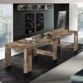 Mesa de comedor consola de madera extensible 90x51-300cm Pratika Wood Promoción