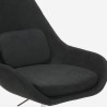 Silla sillón salón giratoria diseño moderno regulable Fryze Características