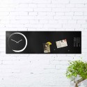 Reloj de pared pizarra magnética calendario diseño horizontal S-Enso Venta