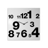 Reloj de pared 50x50cm diseño moderno abstracto minimalista Numbers Rebajas