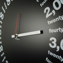 Reloj de pared cuadrado diseño minimalista moderno 50x50cm Only Hours Rebajas