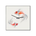 Reloj de pared estilo japonés diseño moderno pez Koi Oferta