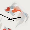 Reloj de pared estilo japonés diseño moderno pez Koi Rebajas