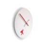 Reloj de pared de amor de corazón redondo de diseño moderno Cupido Rebajas