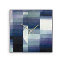 Reloj de pared cuadrado 50x50cm diseño moderno contemporáneo Klee Oferta