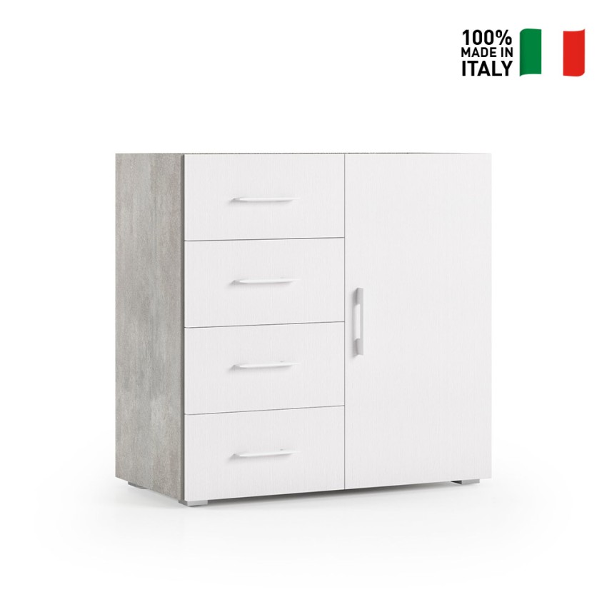Cómoda doble con 6 cajones - The Italian Classic Furniture