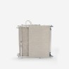 Tumbona mar playa plegable en aluminio Gabicce Gold 