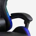 Silla gaming ergonómica reclinable silla LED The Horde Plus 