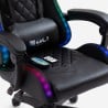 Silla gaming ergonómica reclinable silla LED The Horde Plus 