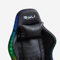Silla gaming ergonómica reclinable silla LED The Horde Plus Características