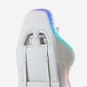 Silla gaming blanca ergonómica reclinable LED sillón con cojín Pixy Elección