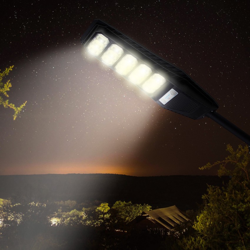 Farola LED solar de calle 300W con sensor de movimiento Solis XL Promoción Farola LED solar de calle 300W con sensor de movimiento Solis XL Promoción
