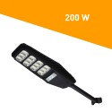 Luz de calle solar LED 200W Sensor Soporte lateral de control remoto Solis L Venta