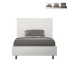 Cama y media 120x200 cuadrada y diseño contenedor Sunny P1 Medidas