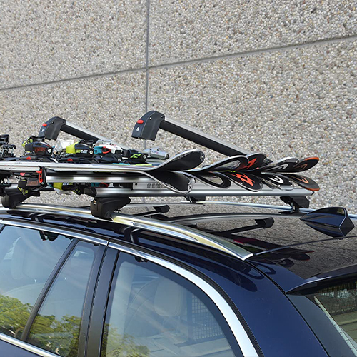 Taco Ski & Board Portaesquís y portasnowboard magnético universal para  techo de coche